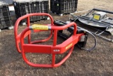 MRF Bale Squeezer, Like New, Universal Skid  Loader Plate