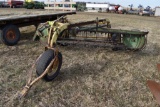 John Deere Model 640 Side Rake, Ground  Driven, Rubber Teeth, Tricycle, SN: 1964