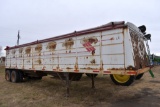 2005 Mauer Hopper Bottom Grain Trailer, 38'x66