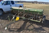 John Deere 10' Grain Drill With Grass Seeder,  7