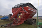 Brent Avalanche 1084 Track Grain Cart, Roll  Tarp, 36