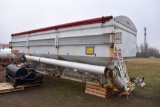 Tyler 24 Ton Dry Fertilizer Tender Box, 3  Compartment, Hydraulic Drive, Roll Tarp, With  Extra Disc