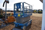 Genie GS-3246 Scissor Lift, 611 Hours, Brand  New Batteries, On Board Charger, 32' Working  Height,