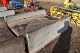 5' x 7' Section Of Concrete H Bunk