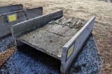 5' x 8' Section Of Concrete H Bunk