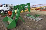 John Deere 245 Hydraulic Loader With 6'  Bucket