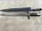 Krag Model 1892 Bayonet, stamped US 1902