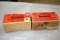 2 Boxes Winchester 9MM Long Shot Cartridges, 1 complete box in plastic, I used