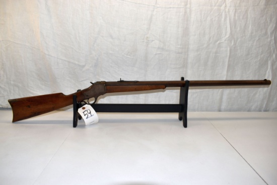Winchester Model 1885 Lever Action Rolling Block Rifle, 40-82WCF Cal., SN: 80762 With Cody Firearms
