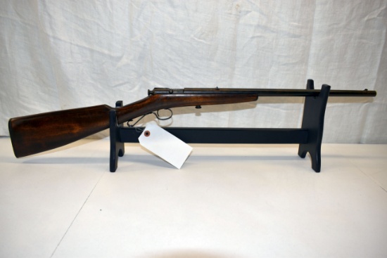 Winchester Model 02A Bolt Action Rifle, 22 Cal. SL or LR, 18" Barrel, No visible serial number