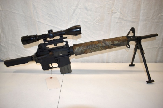 Bushmaster Model XM15-E2S Semi Auto Rifle, 223/5.56 Cal., SN: BFI408576, Bi-Pod, Swift 3-9x40 Scope,