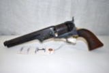 Colt 1851 Navy Percussion Revolver, SN: 23563, Pitting on barrel, cylinder and receiver, bore needs