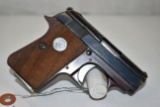 Colt 25 Auto Cal, semi auto pistol, SN: 0D82287, one magazine