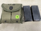 US M130 Cal Ammo Pouch With 2 magazines