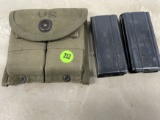 US M130 Cal Ammo Pouch With 2 magazines