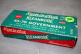 Remington Kleanbore 45-70 Government, Ammo, 20 Rounds, Box in Good Condition