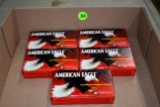 100 Rounds American Eagle 223REM 55GR, FNJ Boat Tail Ammo
