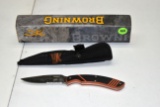 Browning Pheasants Forever Fixed Blade Knife