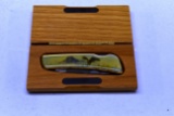 Bald Eagle Collectible Folding Knife, in box