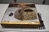 60'x60' Backpack Pop-Up Blind, Camo, Includes Carrying Case