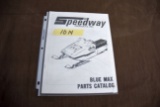 Speedway Products Blue Max Parts Catalog, this is a photo copy of an original
