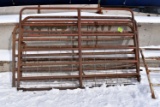 (3) 6' Tube Cattle Gates, selling 3 x $