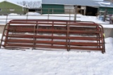 (4) 14' Tube Cattle Gates, selling 4 x$