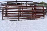 (5) 14' Tube Cattle Gates, selling 5 x$