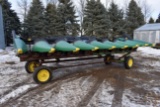 2007 Gerringhoff RD 800/B Rota-Disc Chopping Corn Head, 8 Row 30” Green Poly, Dual PTO, Light Kit, S