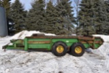 John Deere 780 Hydro Push Manure Spreader, 540 PTO, Tandem Axle, Recent Work Has Been Done, SN: W007