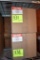 2 Boxes S-10638 of 9