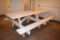 10' Wooden picnic table, located building 1