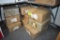 9 boxes of 250watt red incandescent heat light bulbs, used, located building 5