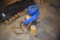 Water pump with hose, engine free, non running, 3hp, located building 6