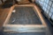 Assorted sizes of wooden framed wire panels, located building 6
