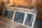 Wood framed wire fencing panels approximately 36