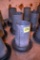 3 galvanized poultry feeders, located building 7