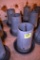3 galvanized poultry feeders, located building 7