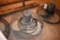 Dayton 1/4 hp fan with cage and mount, located building 7
