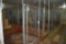 (8) 8'x8' pens, wire panels with steel tubes, wooden bottoms, with some wooden feed boxes