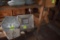 Widelite light fixture, lambert L-20 20,000BTU gas heater, Assorted aluminum slides and