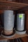 5 galvanized poultry feeders, located building 9