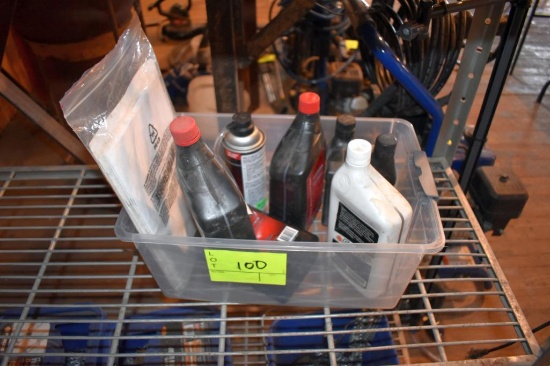 Assortment of oil, located building 5
