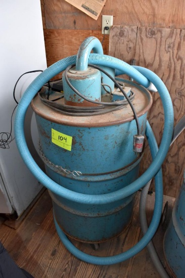 Turbine Twin Vacuum cleaner with hot blower dryer, located building 5