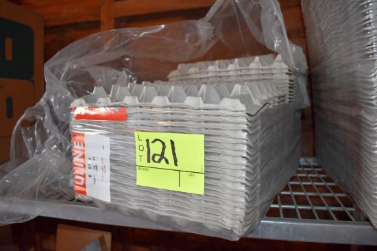 Uline S5189 egg filler flats, approximant 50 , located building 5