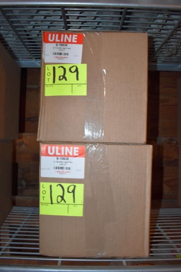 2 Boxes S-10638 of 9" round cake pad 100 ct per box, located building 5