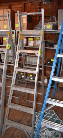Werner 6' 5 way aluminum combination ladder, located building 5