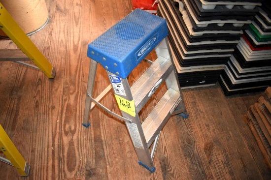 Werner 26" step ladder, located building 5