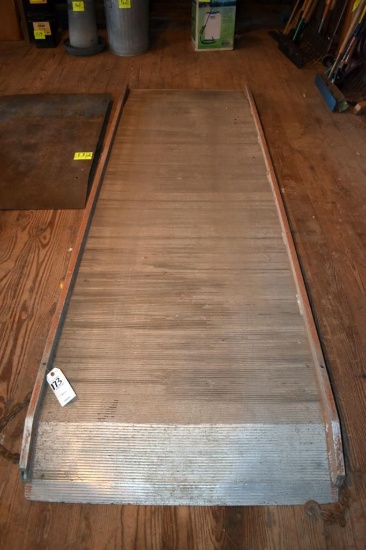 36" x 10' Aluminum ramp, located building 5