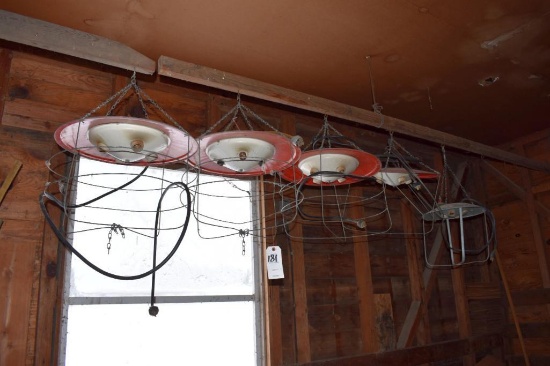 7=4 fixtured older heat units, located building 5